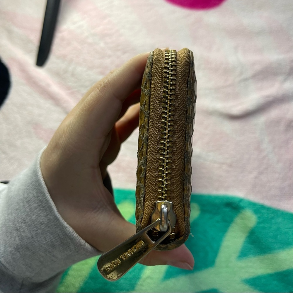 Michael Kors Python Long Zip Wallet - image 5